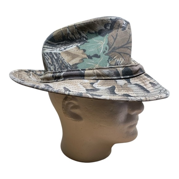 Men’s Vintage Duck Hunting Camo Fedora - Picture 2 of 4